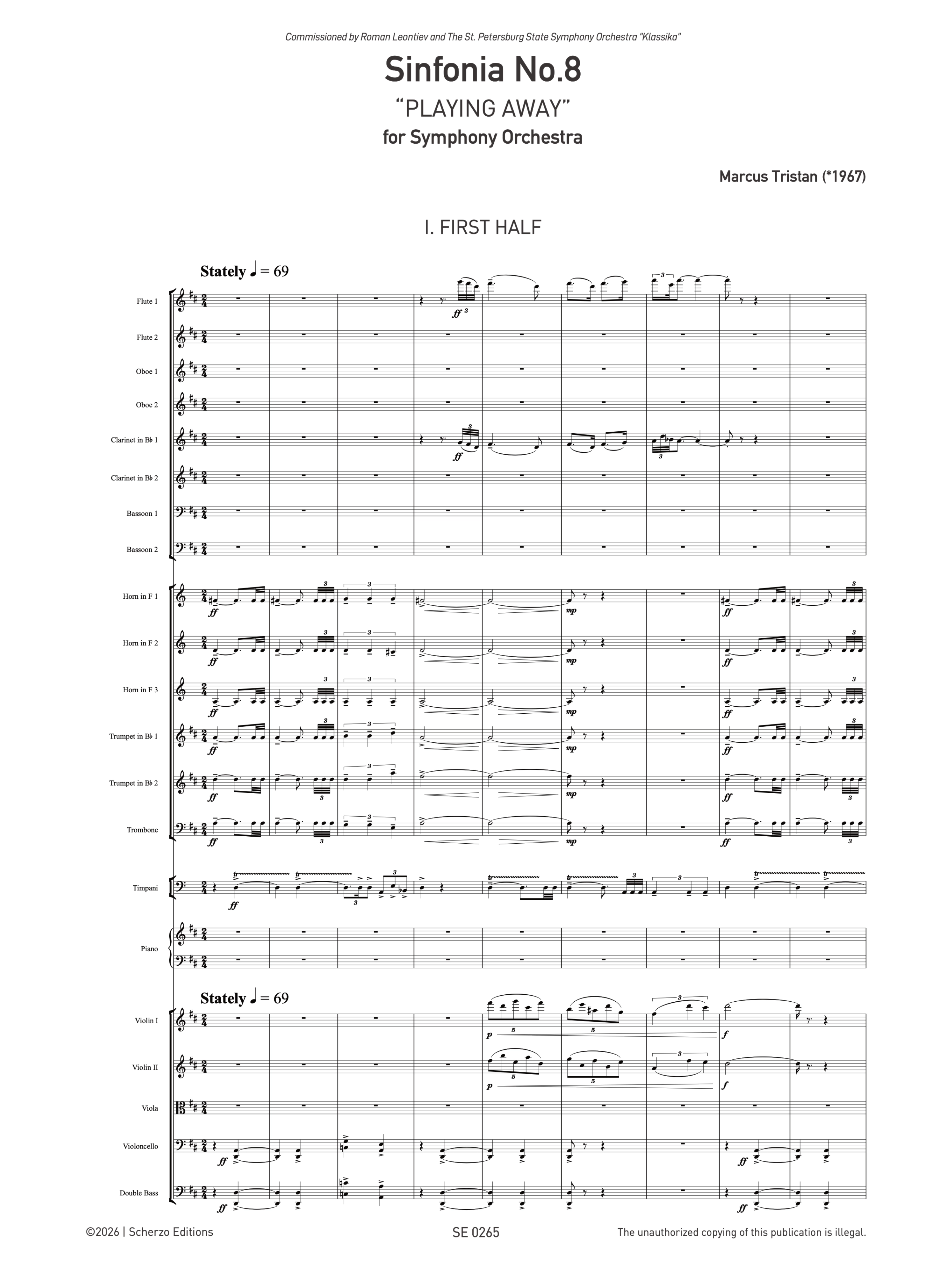 Sinfonia No.8 "Playing Away" - Image 2